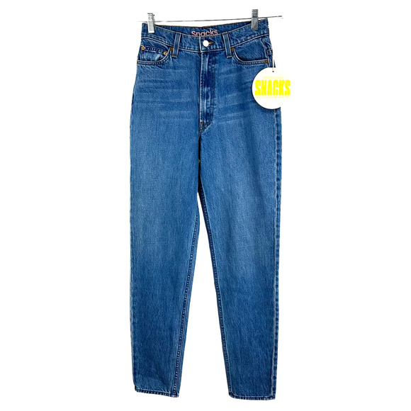 Mother Snacks NWT High Waisted Twizzy Skimp Size 30 Delicious Memories Straight - Picture 2 of 10